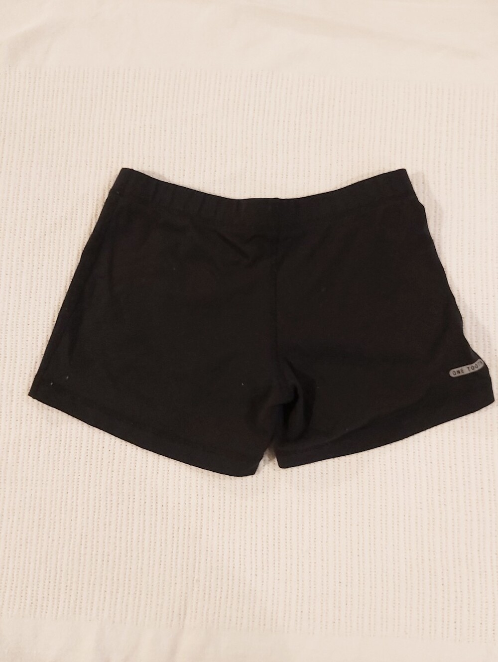 Women's Black Athletic Shorts with Comfortable Fit